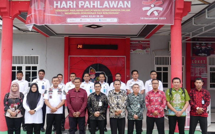 Tim Inspektorat dan Sekretariat Jenderal Kemenkumham RI Kunjungi Lapas Idi