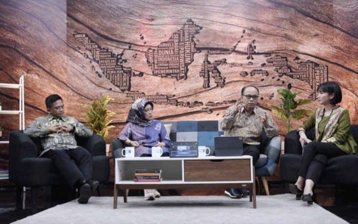 Menteri Komunikasi dan Informatika Budi Arie Setiadi dalam Dialog Forum Merdeka Barat 9 (FMB9): ‘Infrastruktur Digital Menuju 100 Smart City’, di Kantor Kementerian Kominfo, Jakarta Pusat, Jumat (03/11/2023).