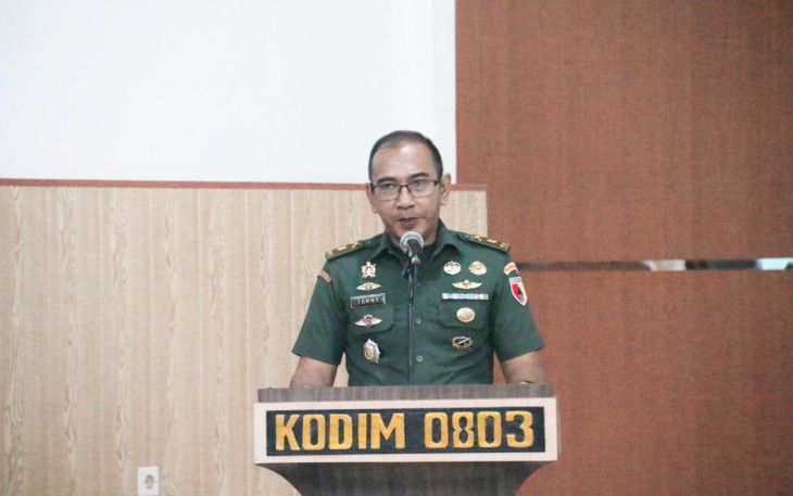 Komandan Kodim 0803/Madiun Letkol Inf Meina Helmi