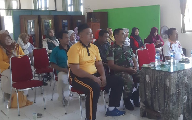 Babinsa Koramil 0801/09 Sudimoro Hadiri Kegiatan Mini Lokakarya Lintas Sektor