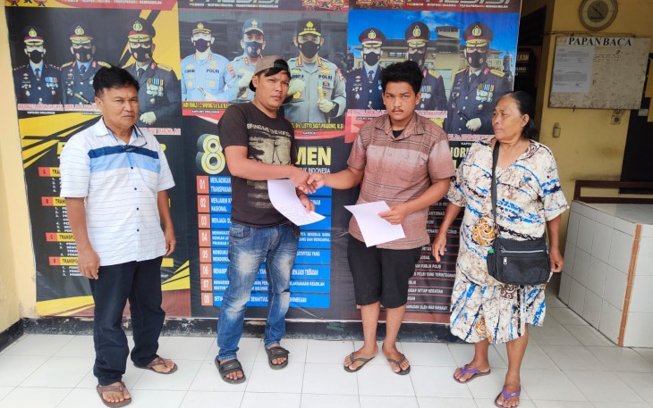 Polsek Dolok Panribuan Menyelesaikan Kasus Melalui Restoratif Justice