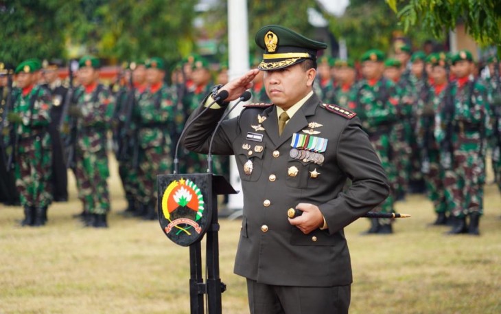 Danrem 071/Wijayakusuma Pimpin Ziarah dan Tabur Bunga  