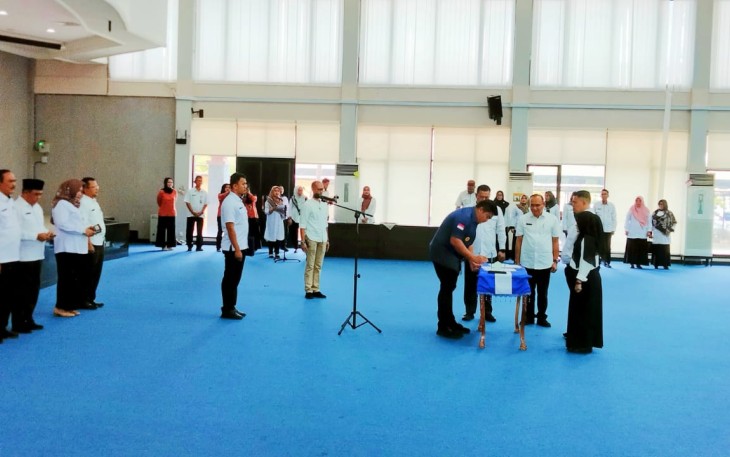 Bupati Roby Kurniawan Lantik 70 P3K di Lingkungan Pemkab Bintan