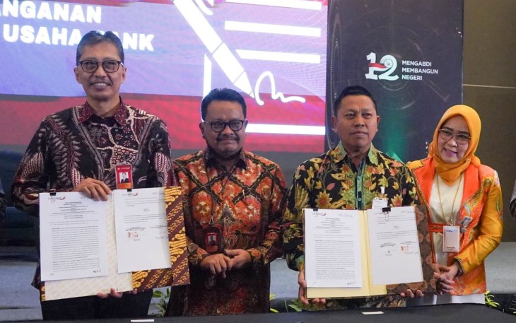 Bank Jatim MoU KUB dengan Bank Lampung