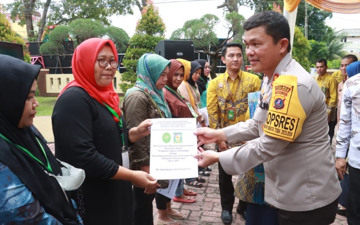 Kapolres Simalungun Hadiri Syukuran Peringatan Hari Jadi ke-35 Pengadilan Agama Simalungun Kelas IB