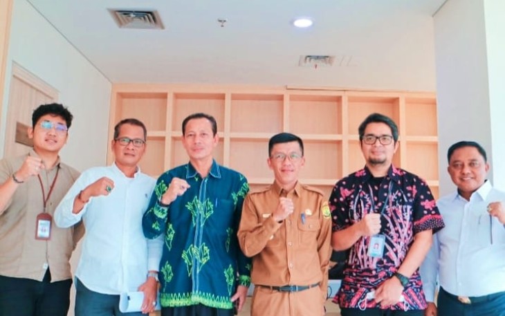 Pj Wali Kota Tanjung pinang Hasan Temui Direktur IPEK Bappenas dan Dirjen PPI Kemenkoinfo Dalam Upaya Penataan Kota