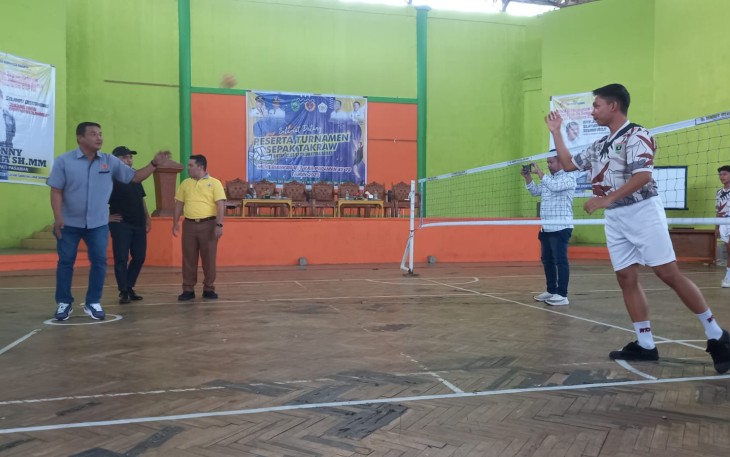 Turnamen Sepak Takraw antar club se-Sumbar