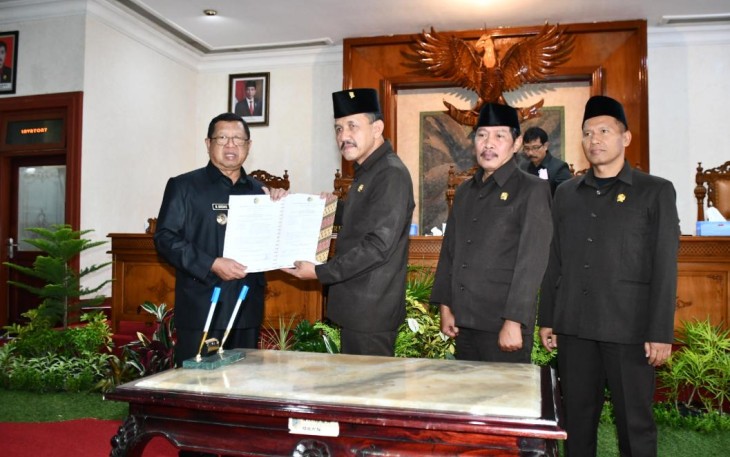 DPRD Tulungagung saat Gelar Sidang Paripurna Bahas Usulan Pengganti Pimpinan Dewan Tahun 2019-2024