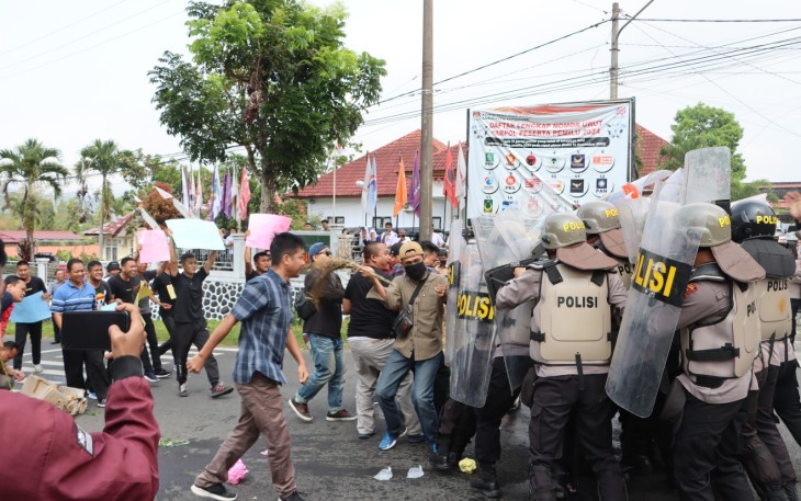 Polres Kepahiang Gelar Sispamkota