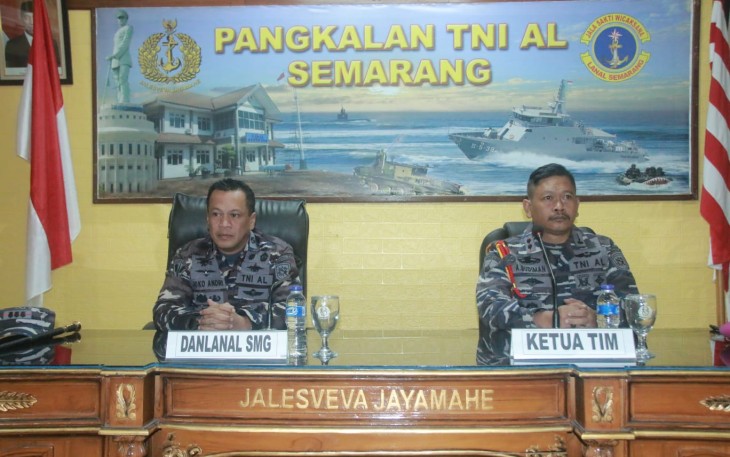 Danlanal Semarang Membuka Latihan Uji Trampil Glagaspur TK I/II (P1/P2) Tahun 2023