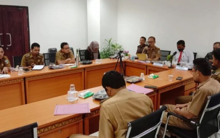  Pemkab Pesibar Ikuti Rakor Pengendalian Inflasi Daerah Dengan Mendagri