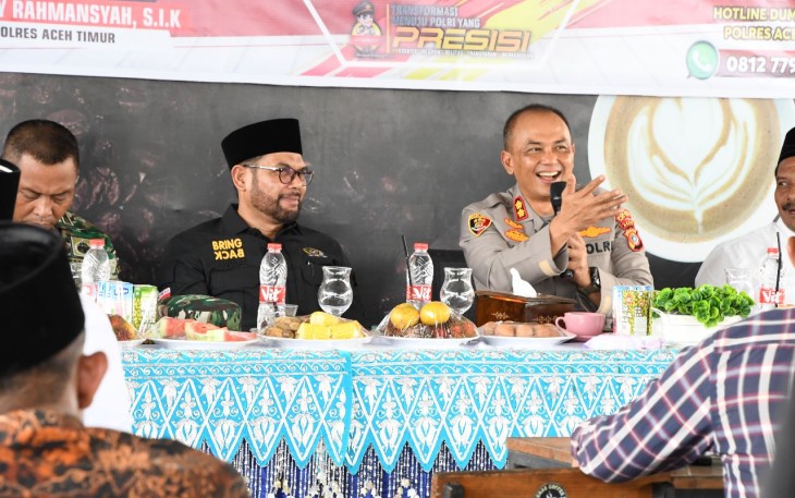 Anggota Komisi III DPR RI Apresiasi Kapolres Aceh Timur Serap Keluhan Masyarakat 