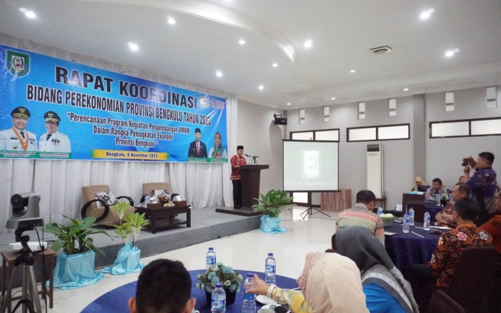 Rakor Perekonomian Provinsi Bengkulu Tahun 2023
