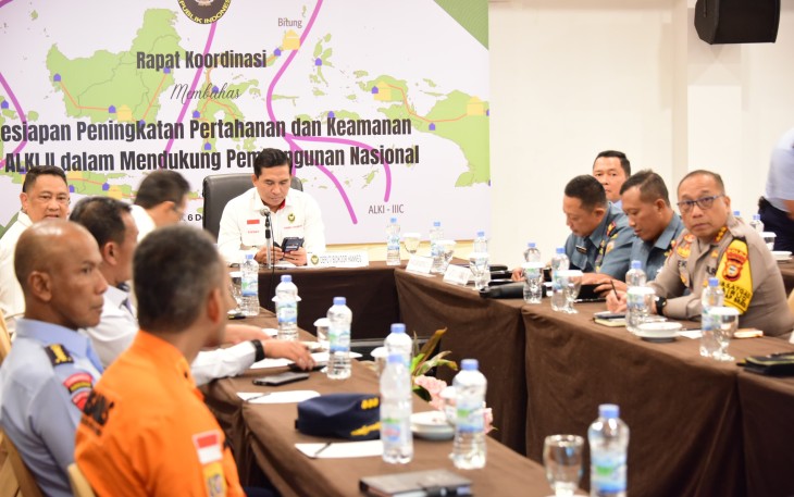 Wadan Lantamal VI Makassar Hadiri Rakor Kemenko Polhukam