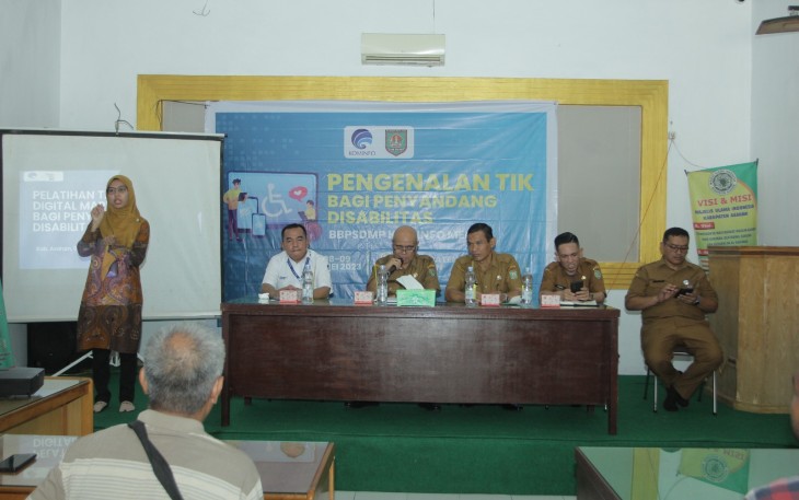 Bupati Asahan Buka Pelatihan TIK Bagi Penyandang Disabilitas