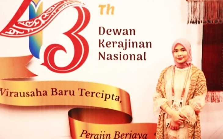 Ketua Dewan Kerajinan Nasional Daerah (Dekranasda) Kabupaten Bintan Hafizha Rahmadhani