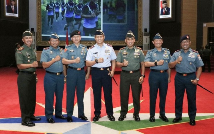 Panglima Koops Udara I Resmi Sandang Pangkat Bintang Dua