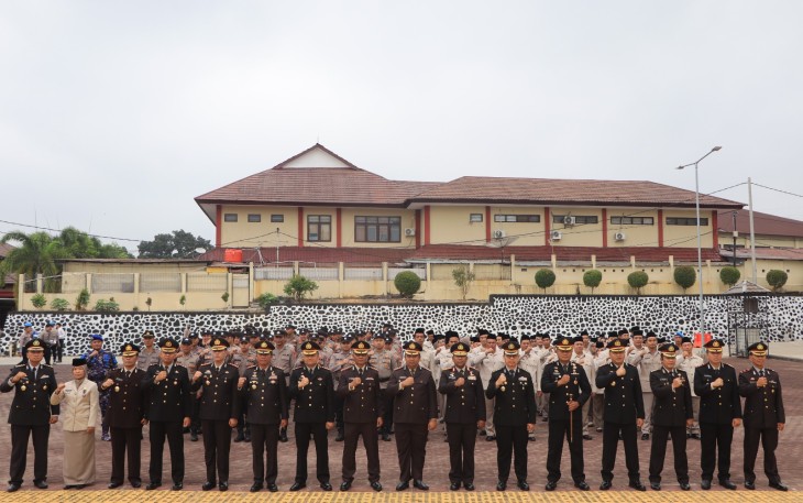Polda Bengkulu Gelar Upacara Peringatan Hari Kesaktian Pancasila