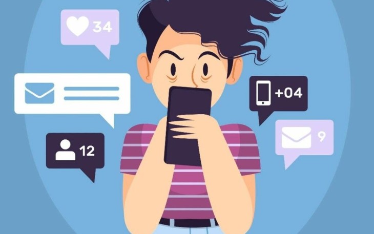 Ilustrasi Ketakutan Kehilangan Momen (FoMO)/Sumber : Yandex.com