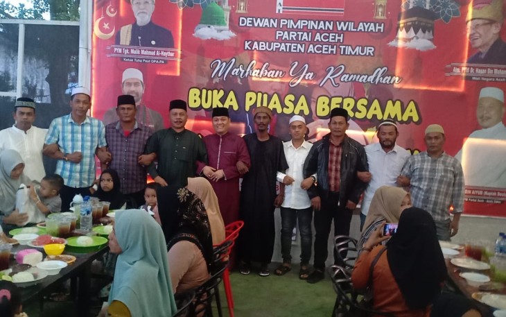 KPA/PA saat Gelar Buka Puasa Bersama dan Santuni Anak Yatim di Dubai Coffee