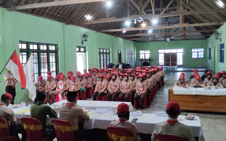 73 Anggota Saka Wira Kartika pasca dilantik