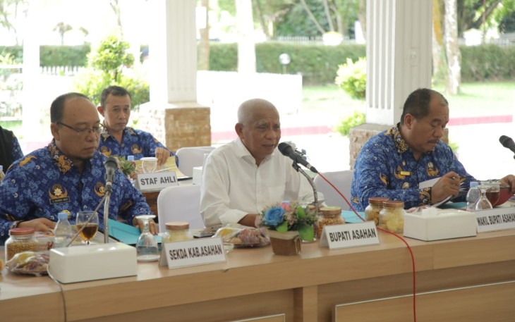 Bupati Asahan Buka Rakorpem Bulan Desember 2023