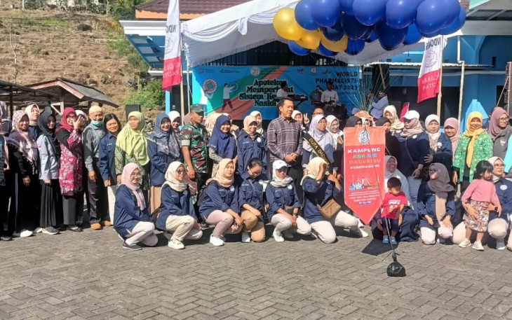 Babinsa Koramil 0801/02 Kebonagung Hadiri Peringatan HUT Apoteker Sedunia