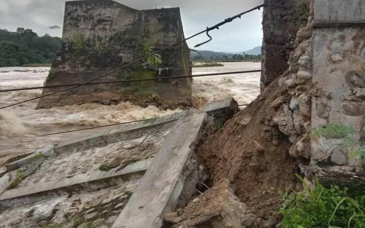 Pasca terjadi banjir di Aceh Tenggara