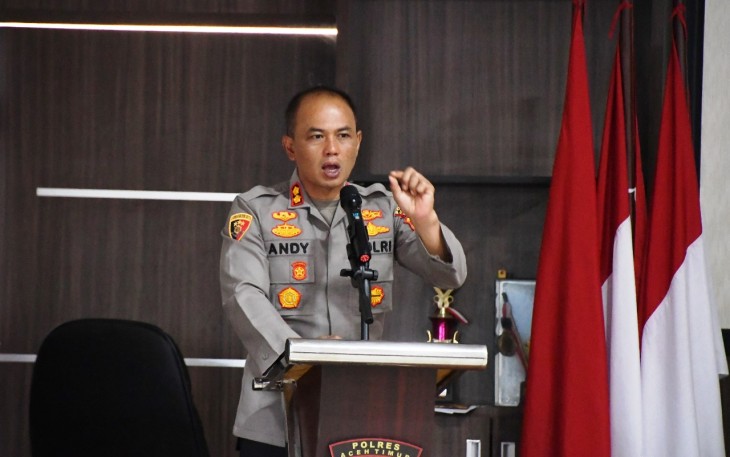 Kapolres Aceh Timur AKBP Andy Rahmansyah SIK SH MH 