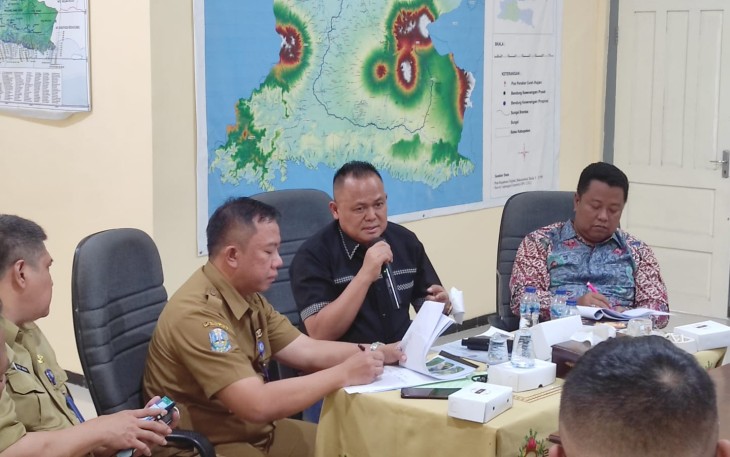 Hearing antara komisi D DPRD Jatim dengan UPT Pengelolaan Jalan dan Jembatan Kediri Dinas PU Bina Marga Jatim