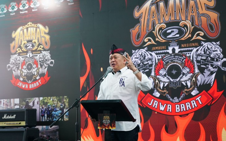 Ketua Umum IMI Bamsoet Harap Para Bikers Sukseskan Pesta Demokrasi 2024 Tanpa Korban