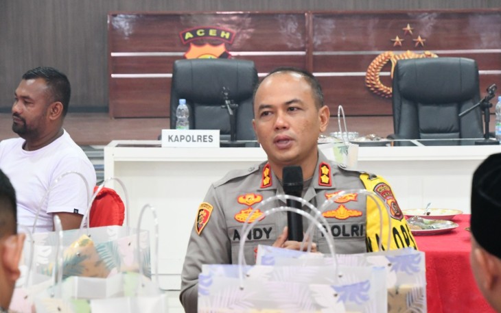 Kapolres Aceh Timur AKBP Andy Rahmansyah SIK SH MH