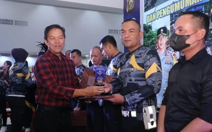 Satlantas Polres Pagar Alam Raih Juara II  Dalam Kawasan  Tertib Lalu lintas Se Sumsel