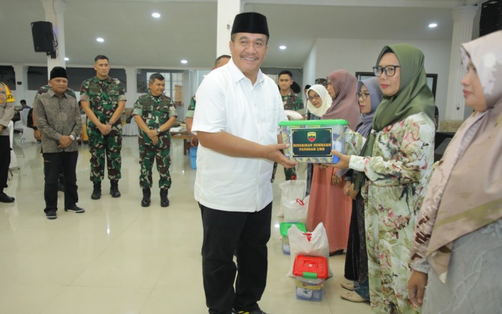 Bupati Sambut Kedatangan Pangdam I/BB di Kabupaten Asahan