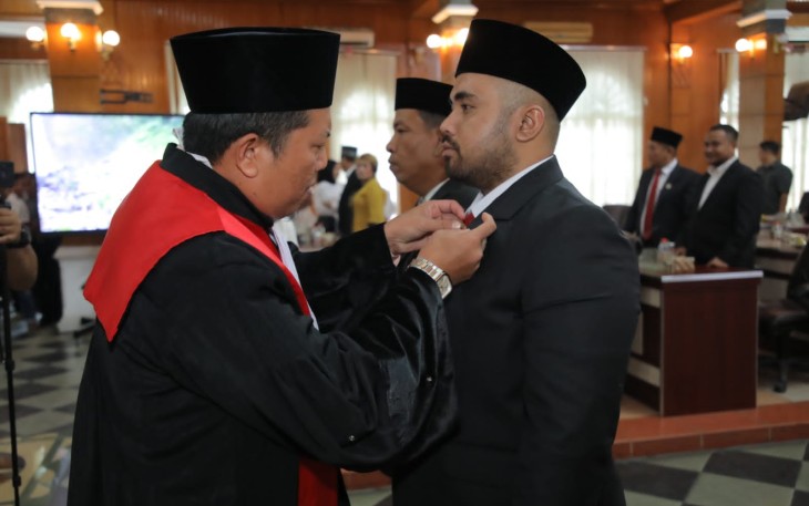 Bupati Asahan Hadir Pelantikan Perkumpulan Guru Madrasah Indonesia      
