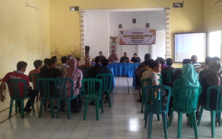 Babinsa Koramil 0801/08 Tulakan Mengikuti Pembinaan Kepada Masyarakat