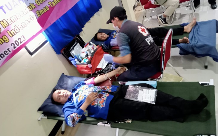 Donor Darah HUT Ke-77 Yayasan Hang Tuah