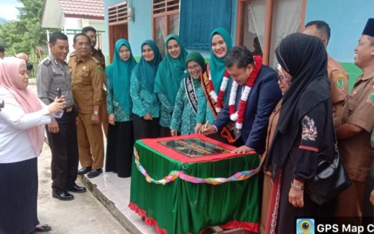 Polsek Sipirok Hadiri Peresmian TK Negeri Pembina