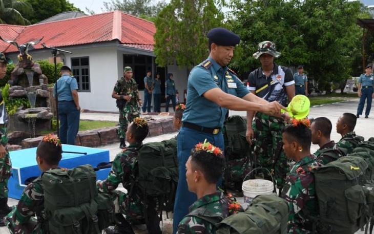 Danlanal Ranai Tutup Masa Orientasi Prajurit Remaja