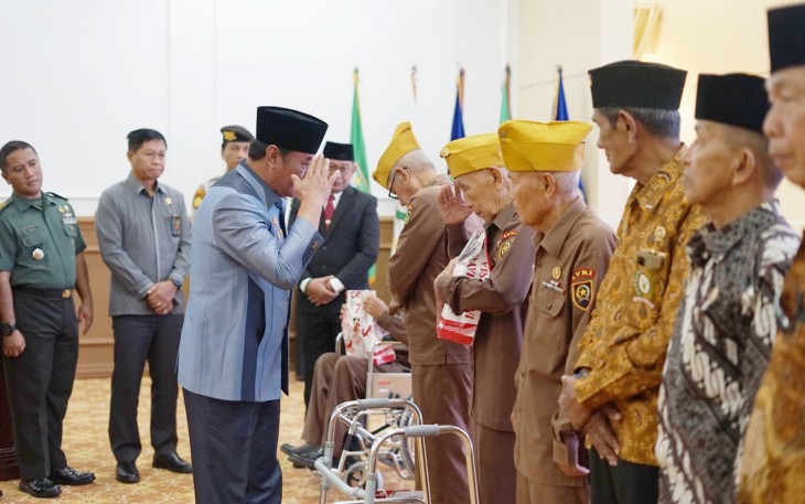 145 Keluarga Veteran Bengkulu Kumpul di Balai Raya Semarak