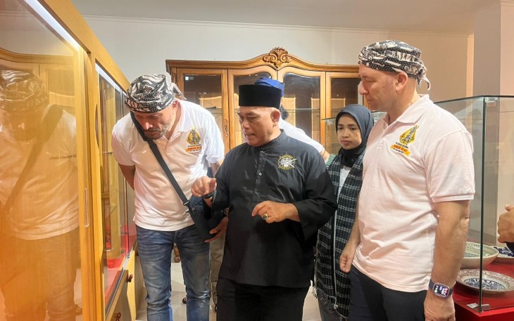 Dirtahti Polda Banten Dampingi Netherlands Pencak Silat Federation 