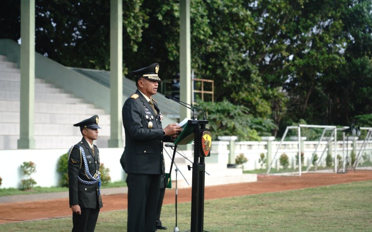 Prajurit dan PNS Kodam IX/Udayana Se-Garnizun Denpasar Peringati Hari Pahlawan Ke-78