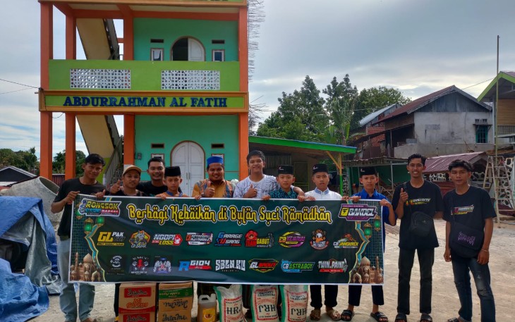 Pencinta Motor Klasik Bengkulu Gelar Baksos di Bulan Ramadan