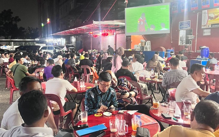 Ansar Nobar Timnas Indonesia U-17 Laga Perdana di Piala Dunia Kontra Ecuador 