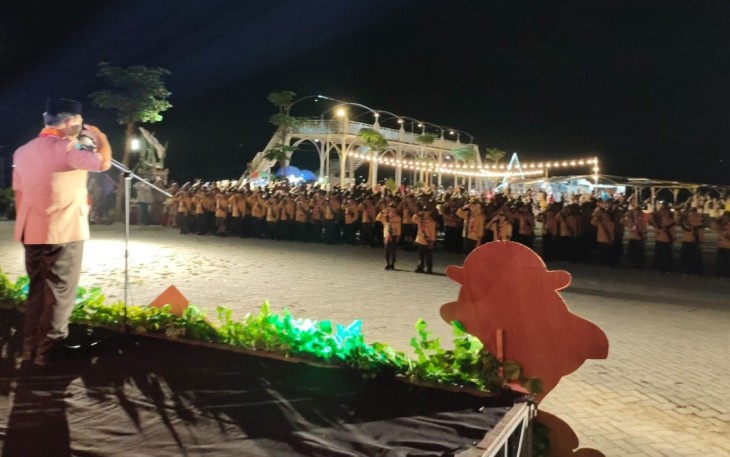 Pelantikan Pramuka Siaga Garuda Kwartir Ranting Gandusari tahun 2023. 