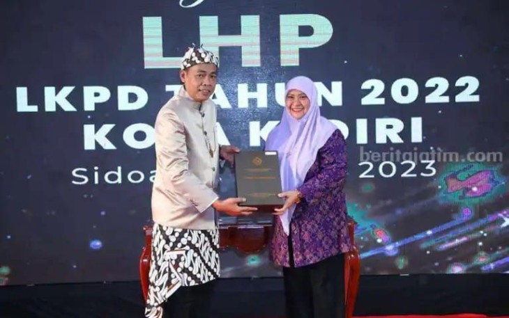 Opini WTP diraih Pemerintah Kota Kediri
