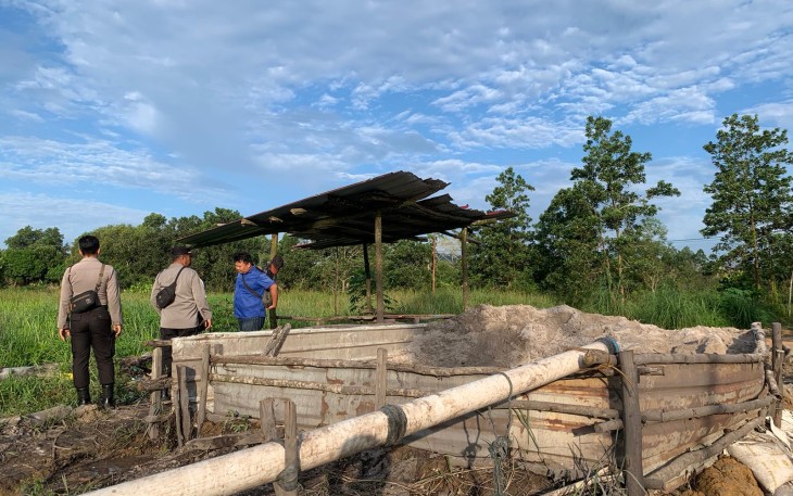 Lokasi Tambang Diduga Ilegal 