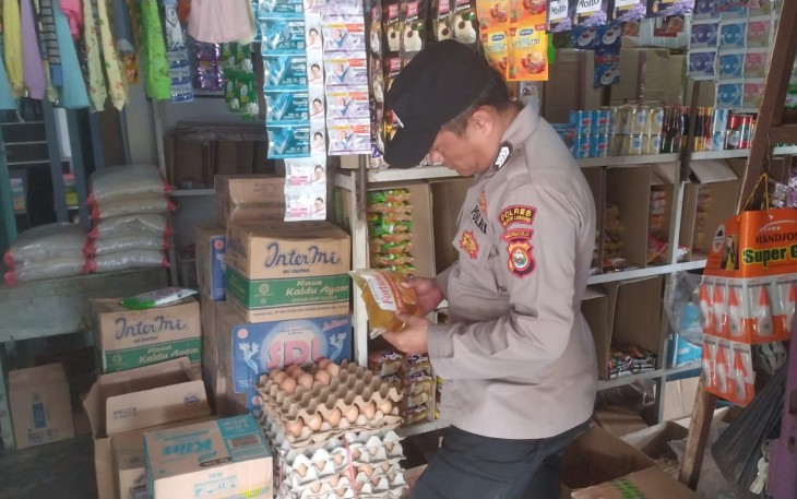 Polsek Sindang Dataran saat Gelar Dialog Bersama Masyarakat