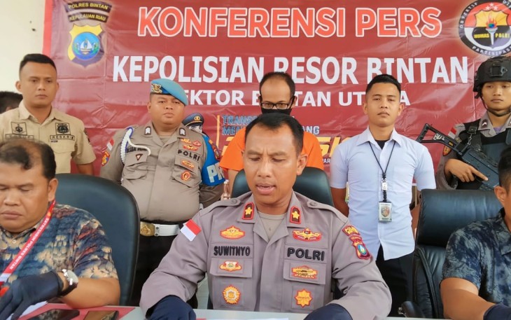 Kapolsek Bintan Utara Kompol Suwitnyo