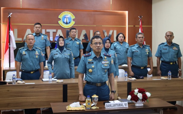 Danlantamal VI Makassar Ikuti Seminar Nasional Koarmada RI dalam rangka Hari Armada Tahun 2023